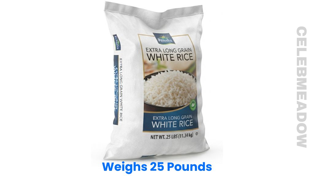 A Large Bag of Rice Weigh 25 Pounds
