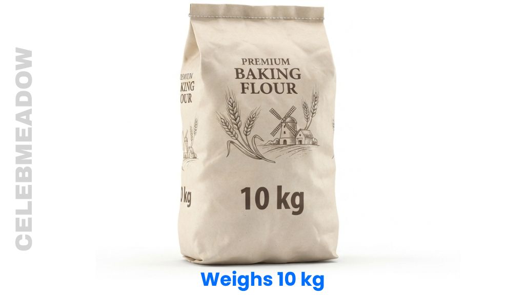 A Large Bag of Wheat Flour Weigh 10 kg