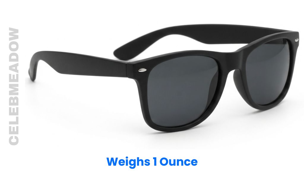 A Pair of Plastic Sunglasses Weigh 1 Ounce