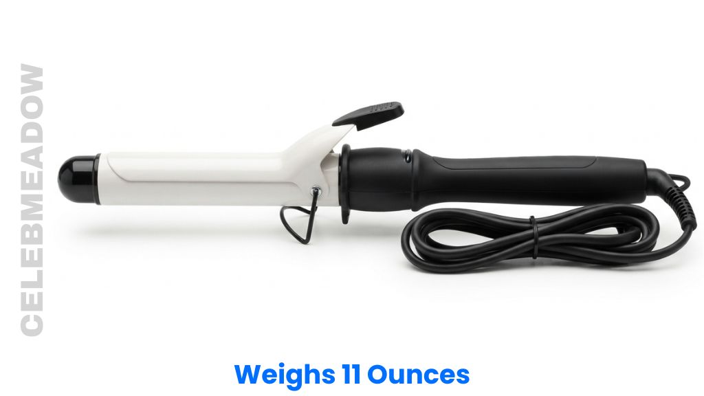 A Professional Hair Curling Iron Weigh 11 Ounces