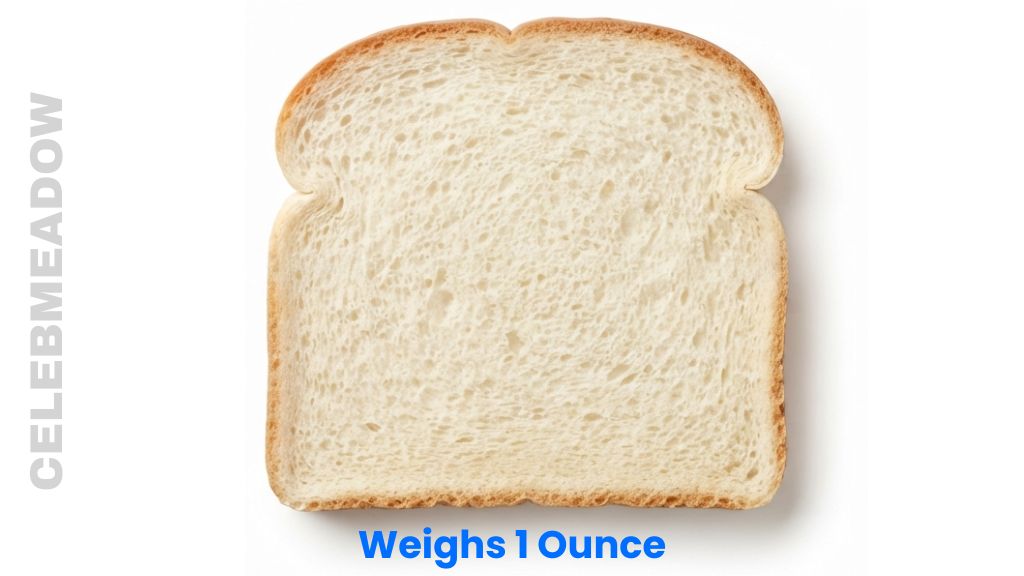 A Slice of Store-Bought White Bread Weigh 1 Ounce