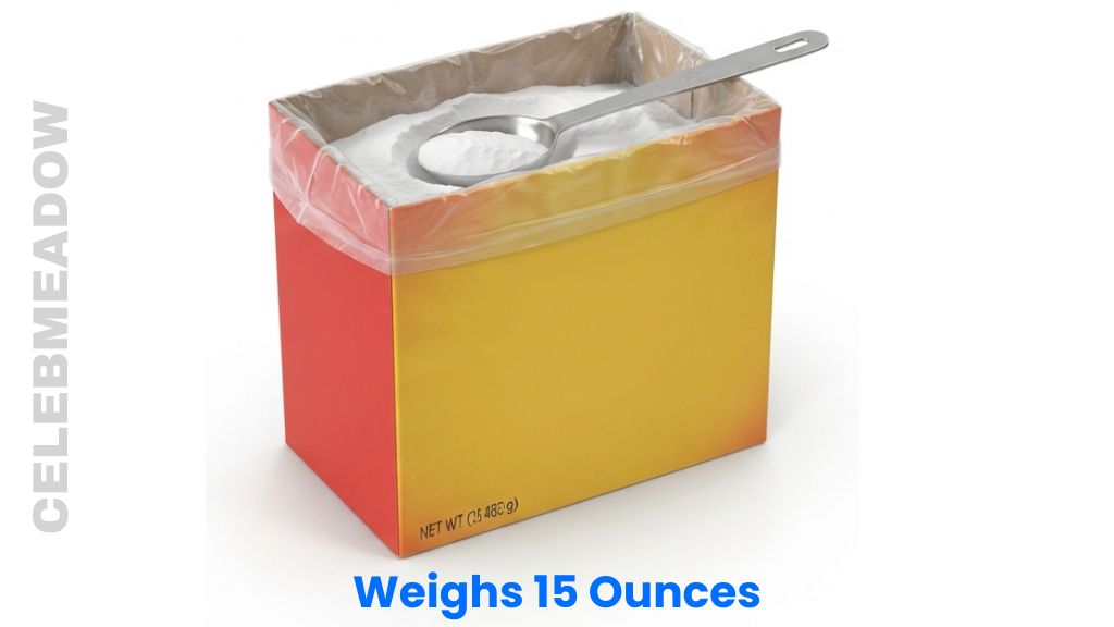 Box of Baking Soda Weigh 15 Ounces