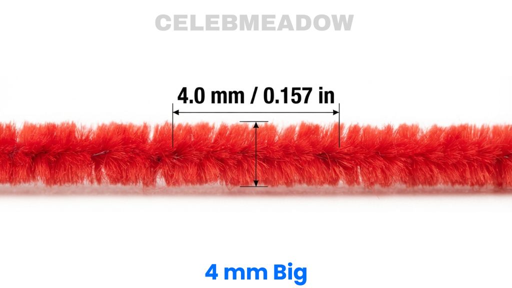 Craft Pipe Cleaner That Is 4mm Big