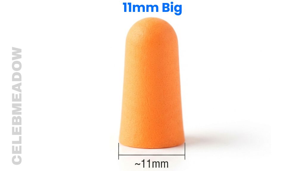 Foam Ear Plug That Is 11mm Big