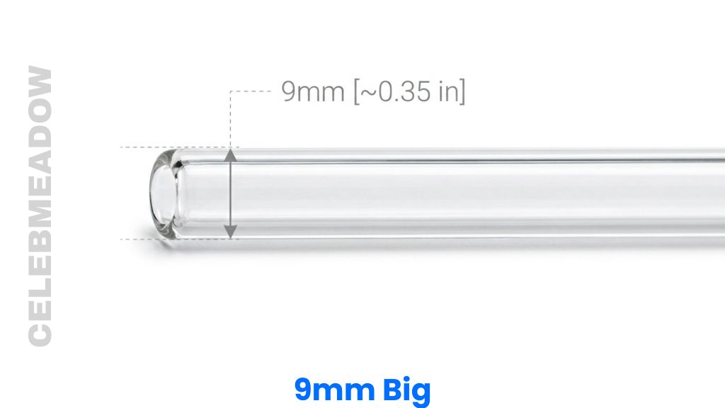 Glass Straw Diameter That Is 9mm Long