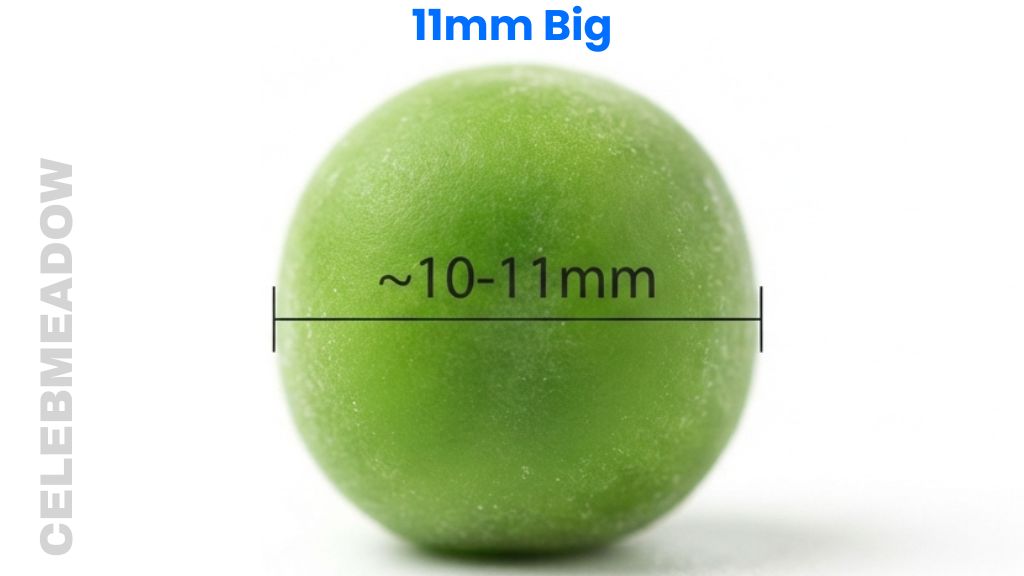 Green Pea That Is 11mm Big
