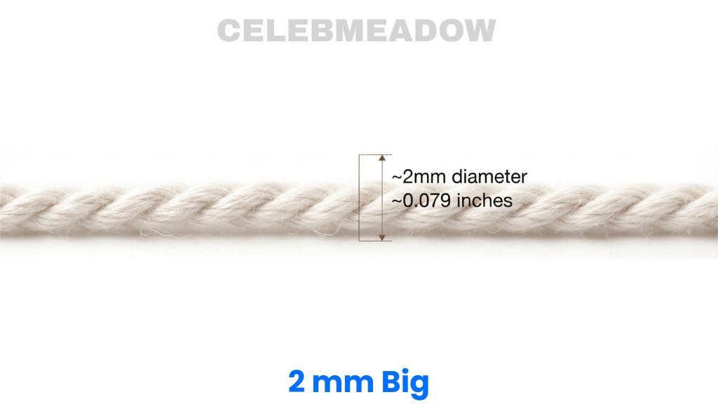 Heavy-Duty Kitchen Cotton Twine That Is 2 mm Big