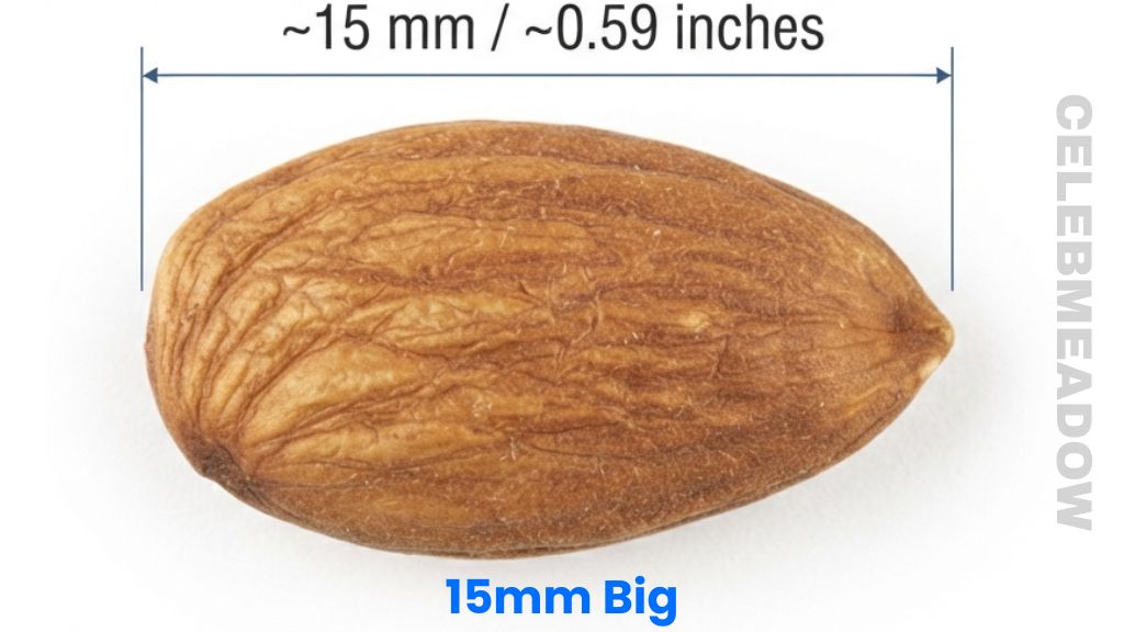 Large Almond Kernel That Is 15mm Long