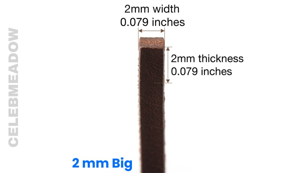 Leather Craft Cord That Is 2 mm Big