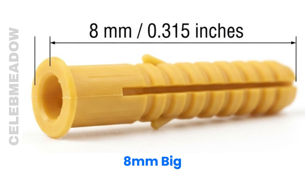 Masonry Wall Plug That Is 8mm Big