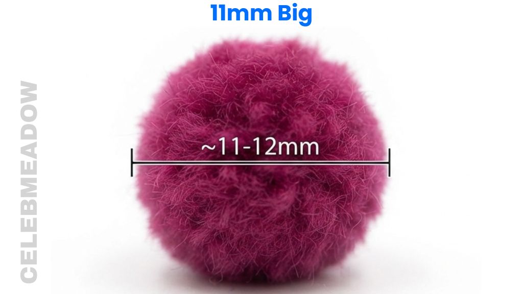 Mini Pom-Pom Ball That Is 11mm Big