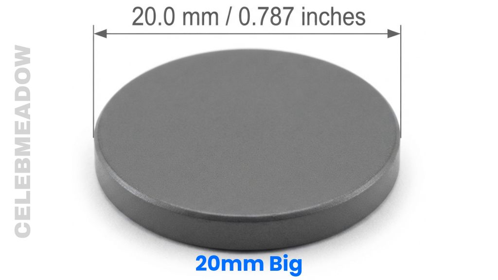 Round Ceramic Disc Magnet That Is 20mm Big