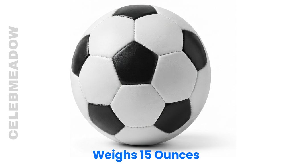 Size 5 Soccer Ball Weighs 15 Ounces