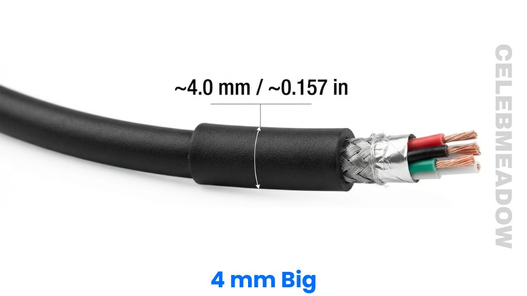 Smartphone Charger Cable That Is 4mm Big or Long