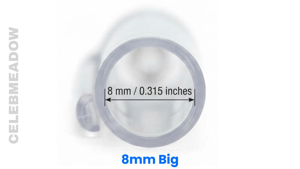 Standard Bic Cristal Ballpoint Pen Cap That Is 8mm Long