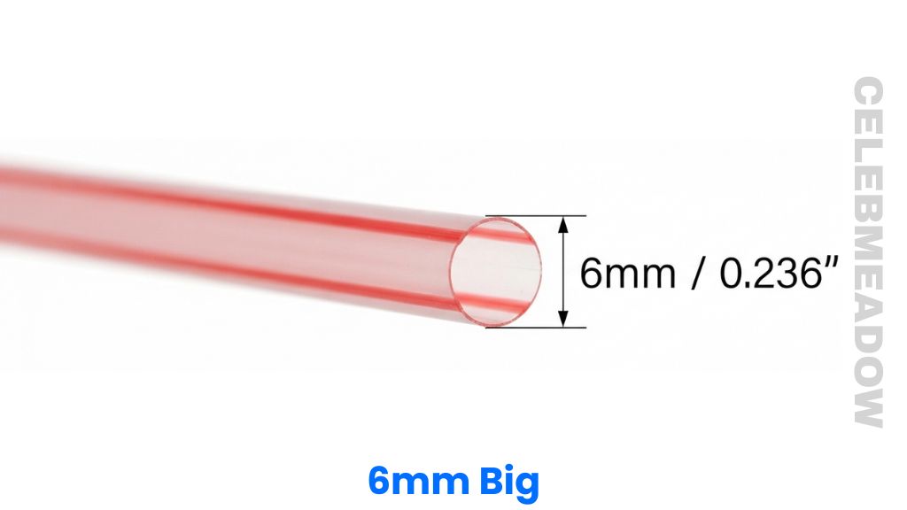 Standard Drinking Straw Width That Is 6mm Big or Long