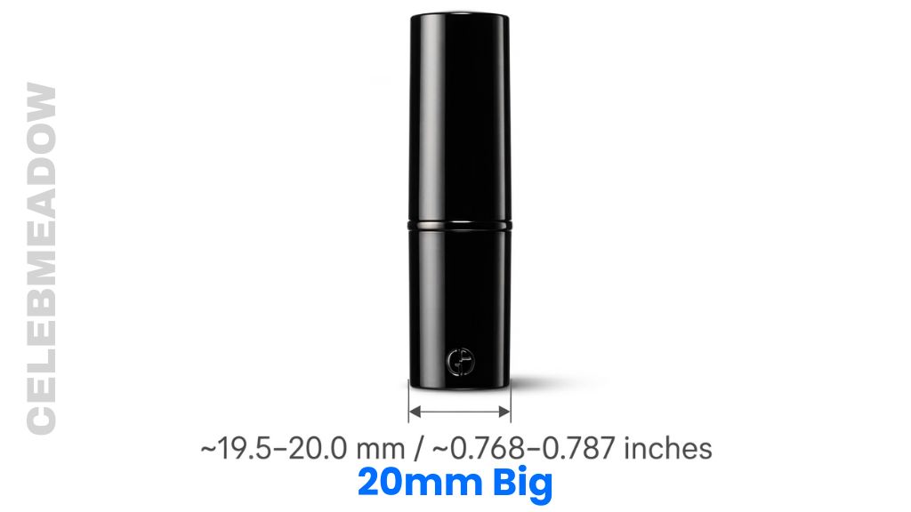 Standard Lipstick Case That Is 20mm Long