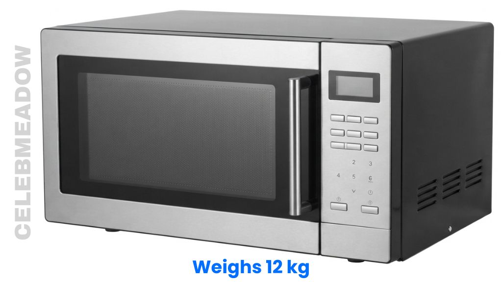 Standard Mid-Sized Countertop Microwave Weigh 12 kg