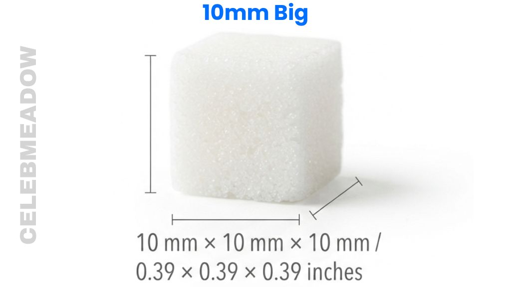 Sugar Cube That Is 10mm Big