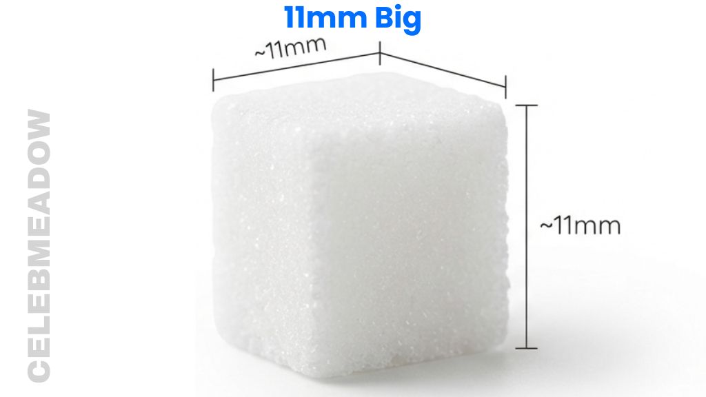 Sugar Cube That Is 11mm Big
