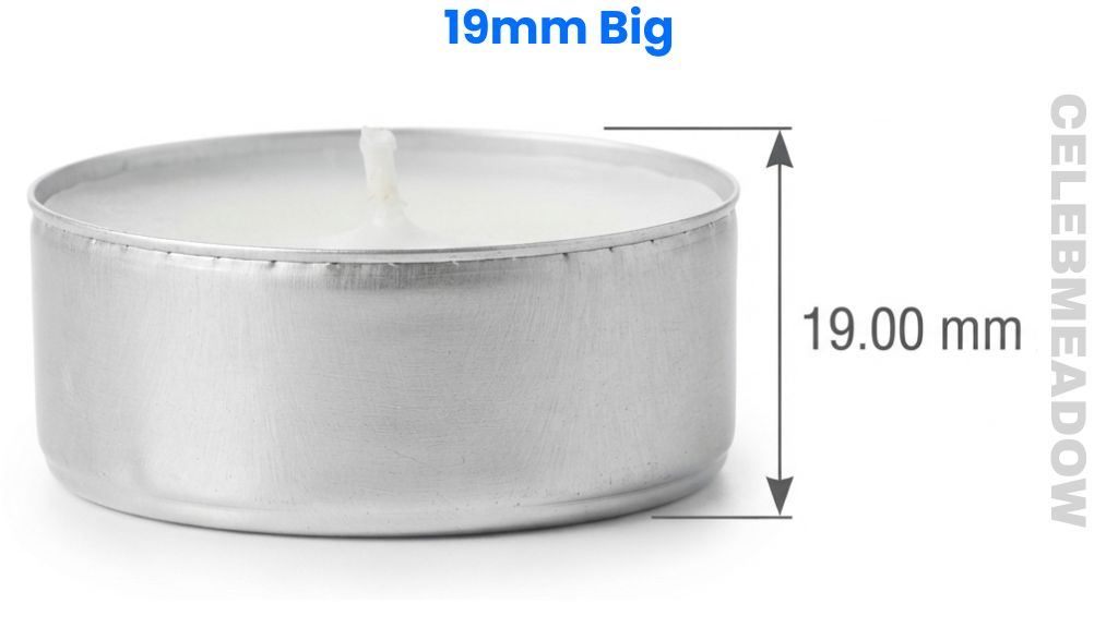 Tealight Candle That Is 19 mm Big