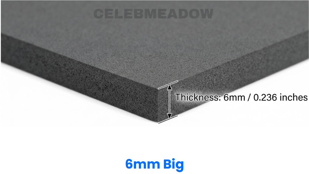 Thick Craft Foam Sheet That Is 6mm Big
