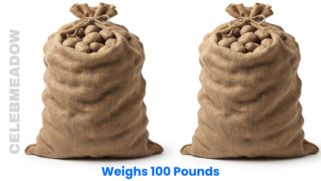 Two 50-Pound Sacks of Potatoes Weighs 100 Pounds