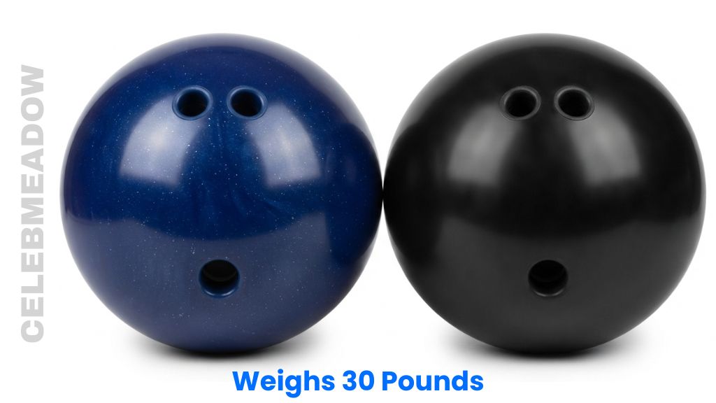 Two Standard Bowling Balls Weighs 30 Pounds