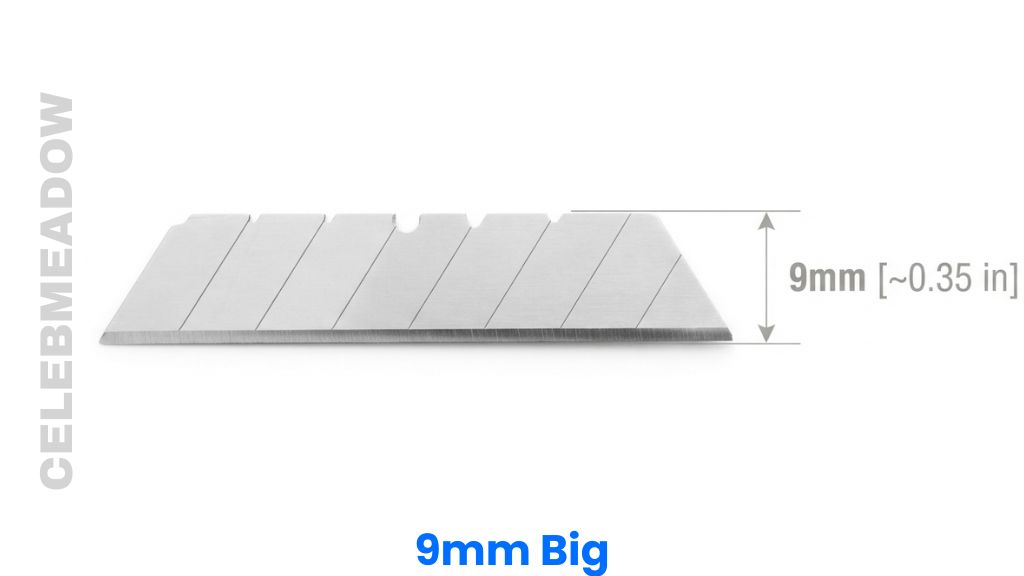 Utility Knife Blade That Is 9mm Big