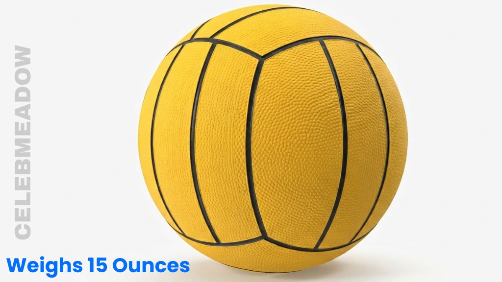 Water Polo Ball Weigh 15 Ounces